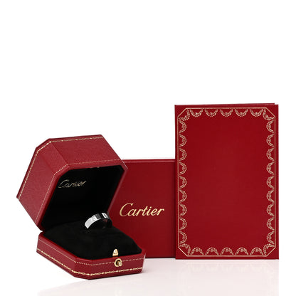 Cartier 18K White Gold 5.5mm LOVE Ring 60 9 5 of 5