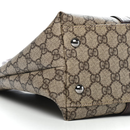 Gucci GG Plus Monogram Medium Joy Tote Dark Brown 8 of 9