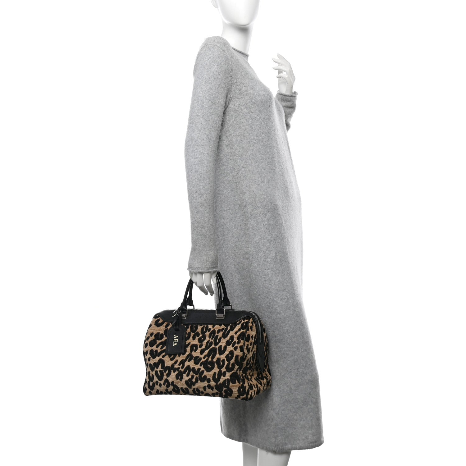 Louis Vuitton Jacquard Velvet Leopard Print Stephen Sprouse Speedy 2 of 12