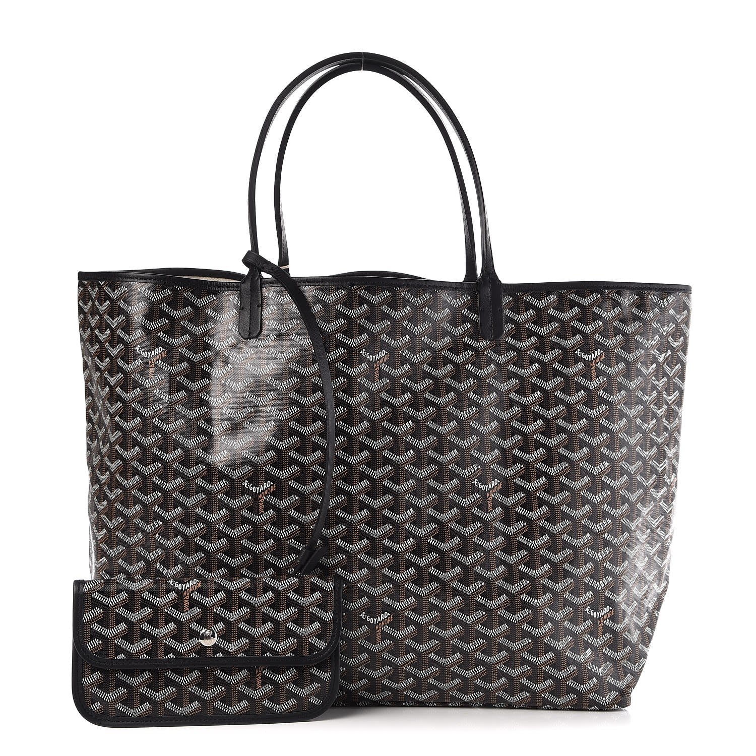 Goyard Goyardine Saint Louis GM Black 1 of 9