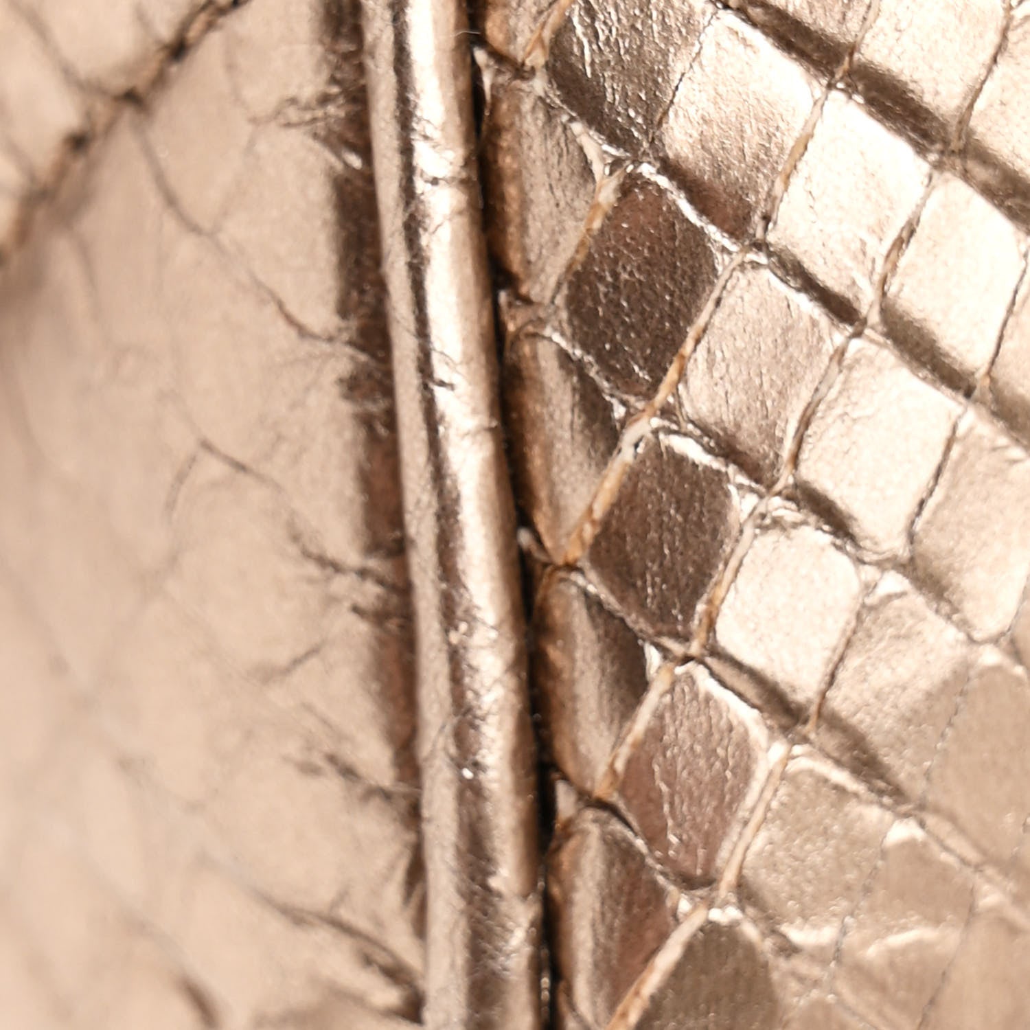 Prada Metallic Ayers Impunture Diagramme Crossbody Bag Quarzo Mordo 12 of 18