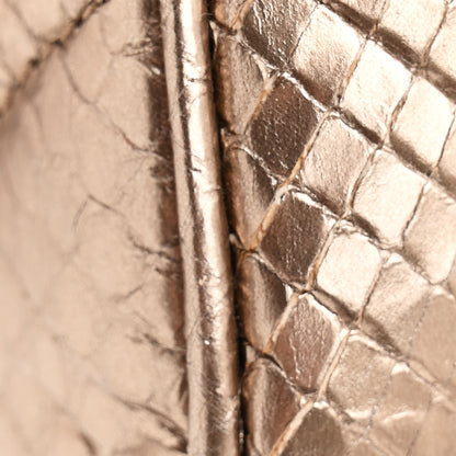 Prada Metallic Ayers Impunture Diagramme Crossbody Bag Quarzo Mordo 12 of 18