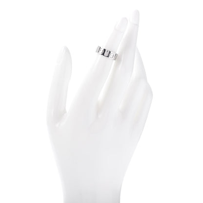 Cartier 18K White Gold 5.5mm LOVE Ring 46 3.75 2 of 4