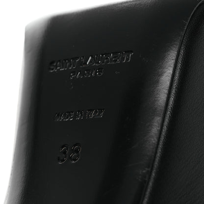 Saint Laurent Calfskin Mina 95 Boots 38 Black 8 of 13