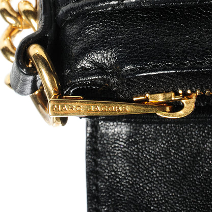 Marc Jacobs Lambskin Bow Quilting Single Black 9 of 10