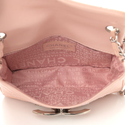 Chanel Lambskin Diamond Stitched CC Flap Pink 4 of 15