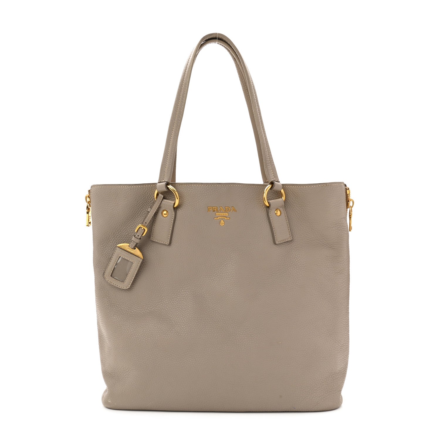 Prada Vitello Daino Tote Pomice 1 of 13