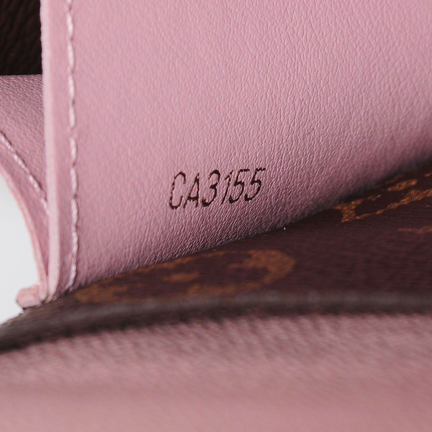 Louis Vuitton Monogram Emilie Wallet Rose Ballerine 8 of 8