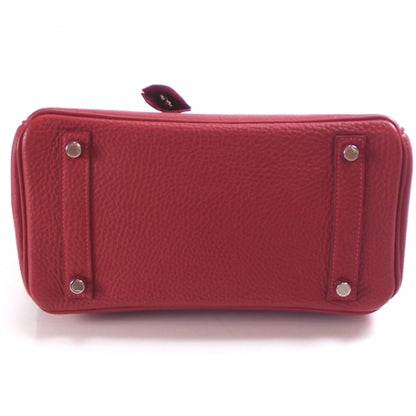 Hermes Clemence BIRKIN 25 Red 4 of 15