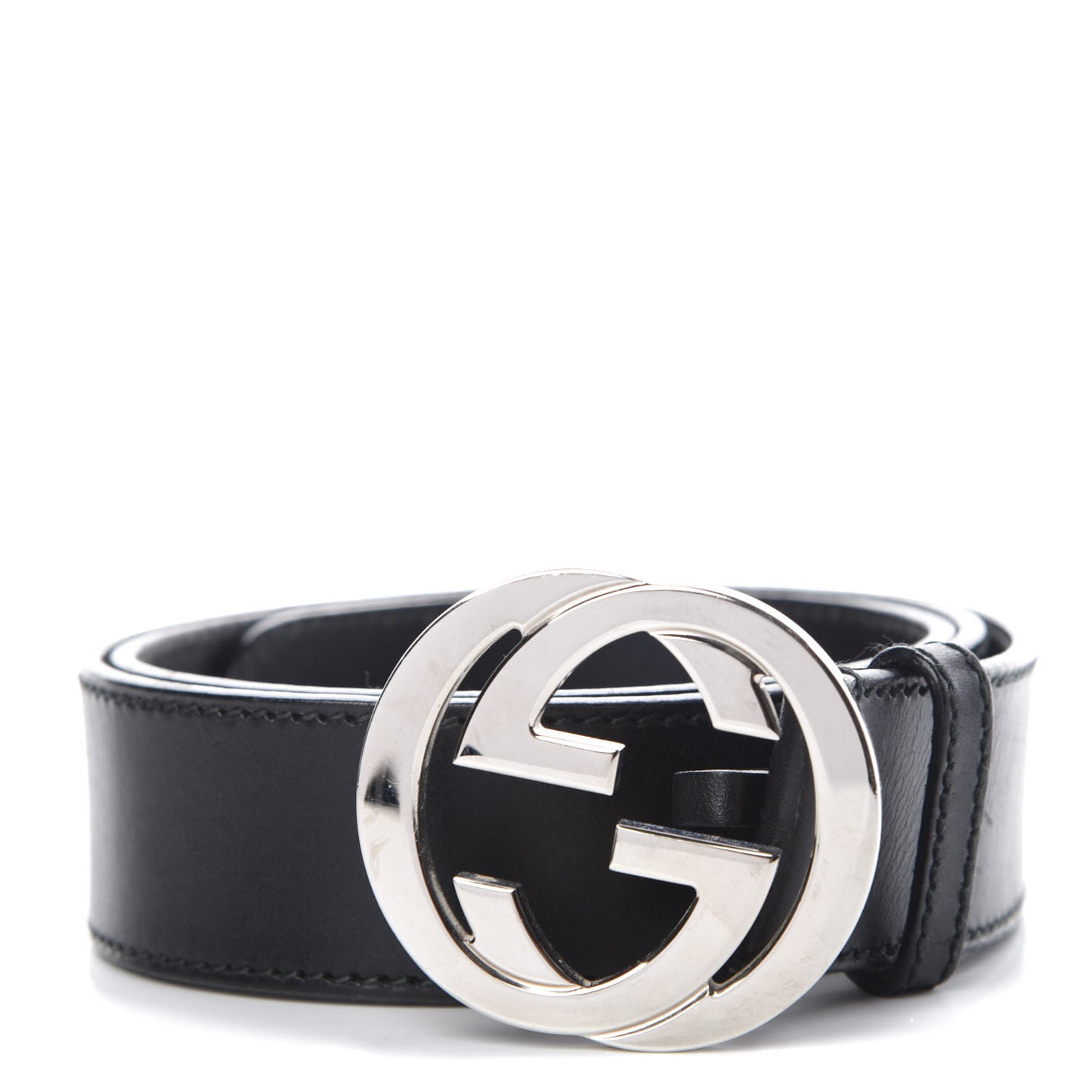 Calfskin Interlocking G 40mm Belt 95 38 Black