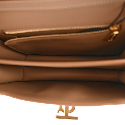 Burberry Grained Calfskin Small TB Bag Camel Alabaster Beige Warm Tan 5 of 9