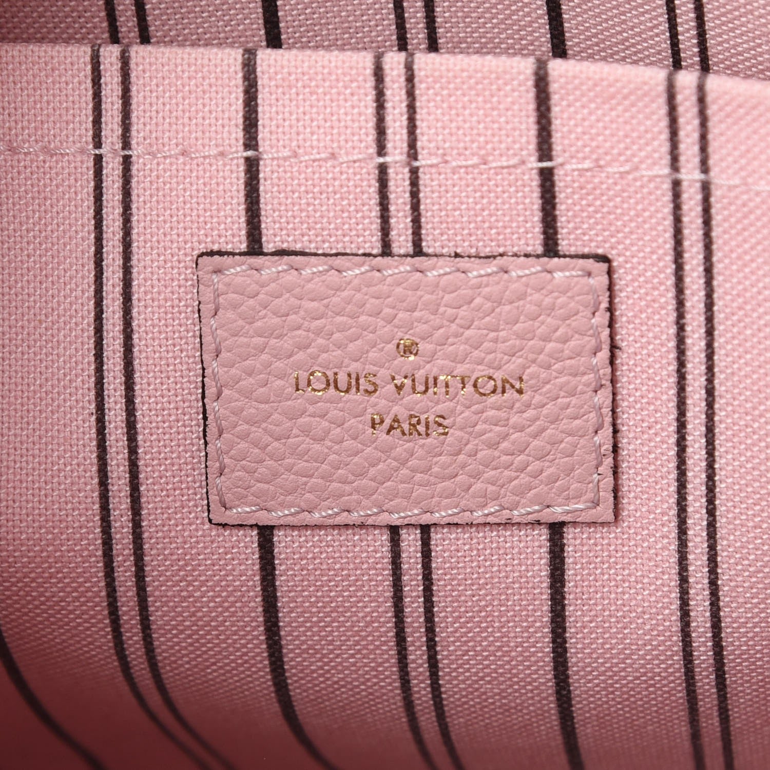 Louis Vuitton Empreinte Montaigne MM Rose Ballerine 7 of 8