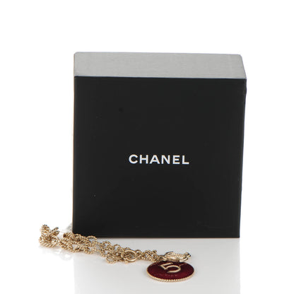 Chanel CC N°5 Medallion Bracelet Red Gold 5 of 5