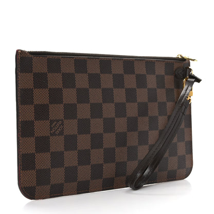 Louis Vuitton Damier Ebene Neverfull MM GM Pochette 3 of 7