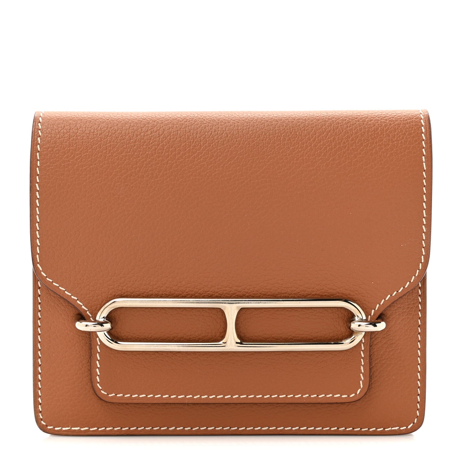 Hermes Evercolor Roulis Slim Wallet Gold 1 of 11