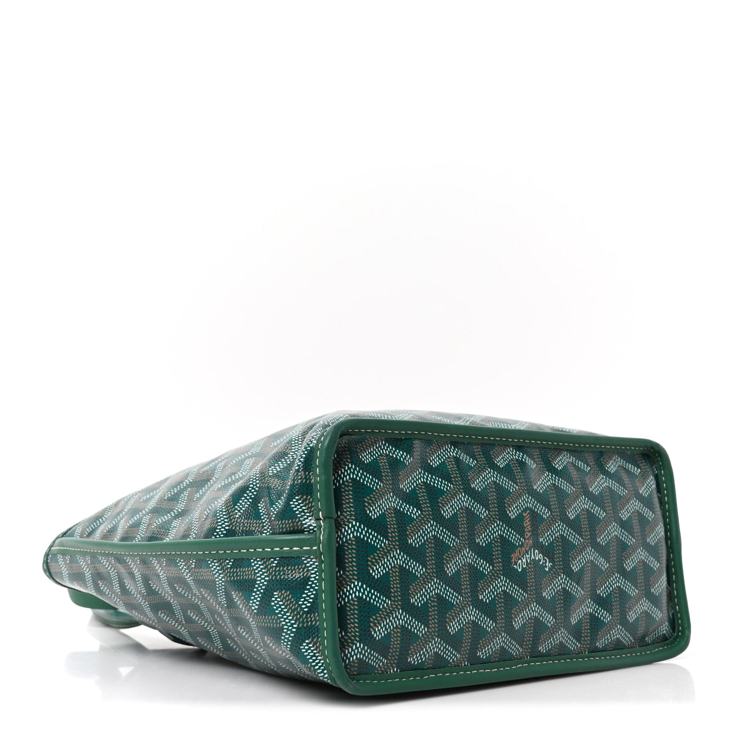Goyardine Reversible Mini Anjou Green