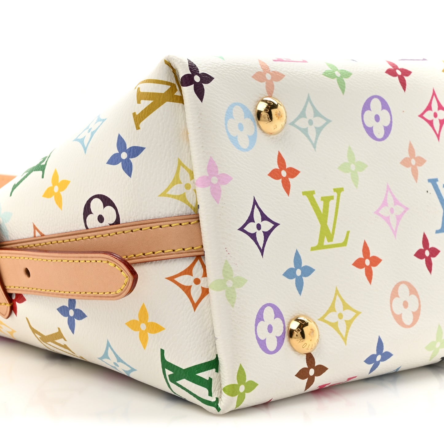 LV X TM Monogram Multicolor CarryAll PM White