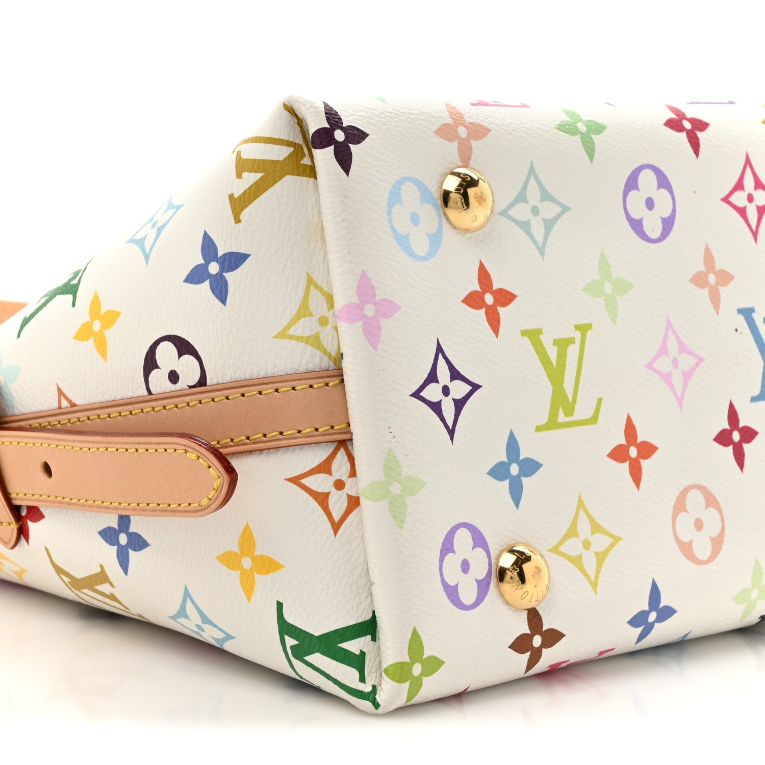 Louis Vuitton LV X TM Monogram Multicolor CarryAll PM White 9 of 12