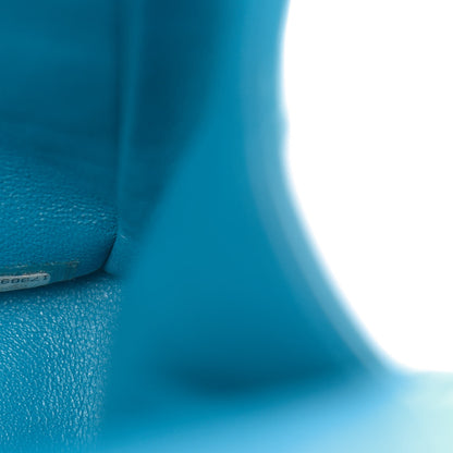 Chanel Patent Quilted Maxi Double Flap Blue 7 of 11