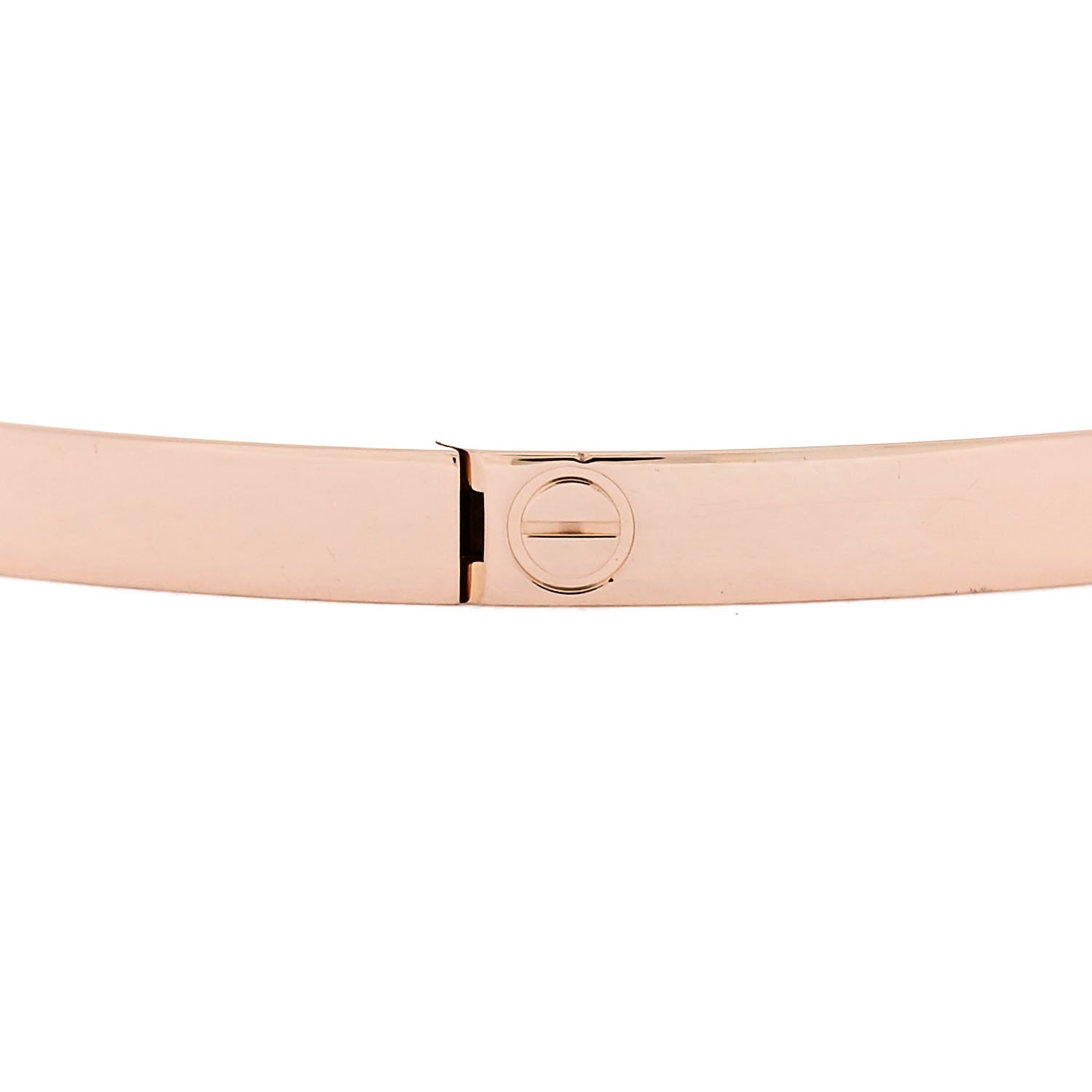 Cartier 18K Pink Gold Small LOVE Bracelet 18 6 of 7