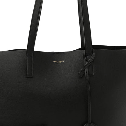 Saint Laurent Calfskin Large Shopping Tote Black 9 of 11