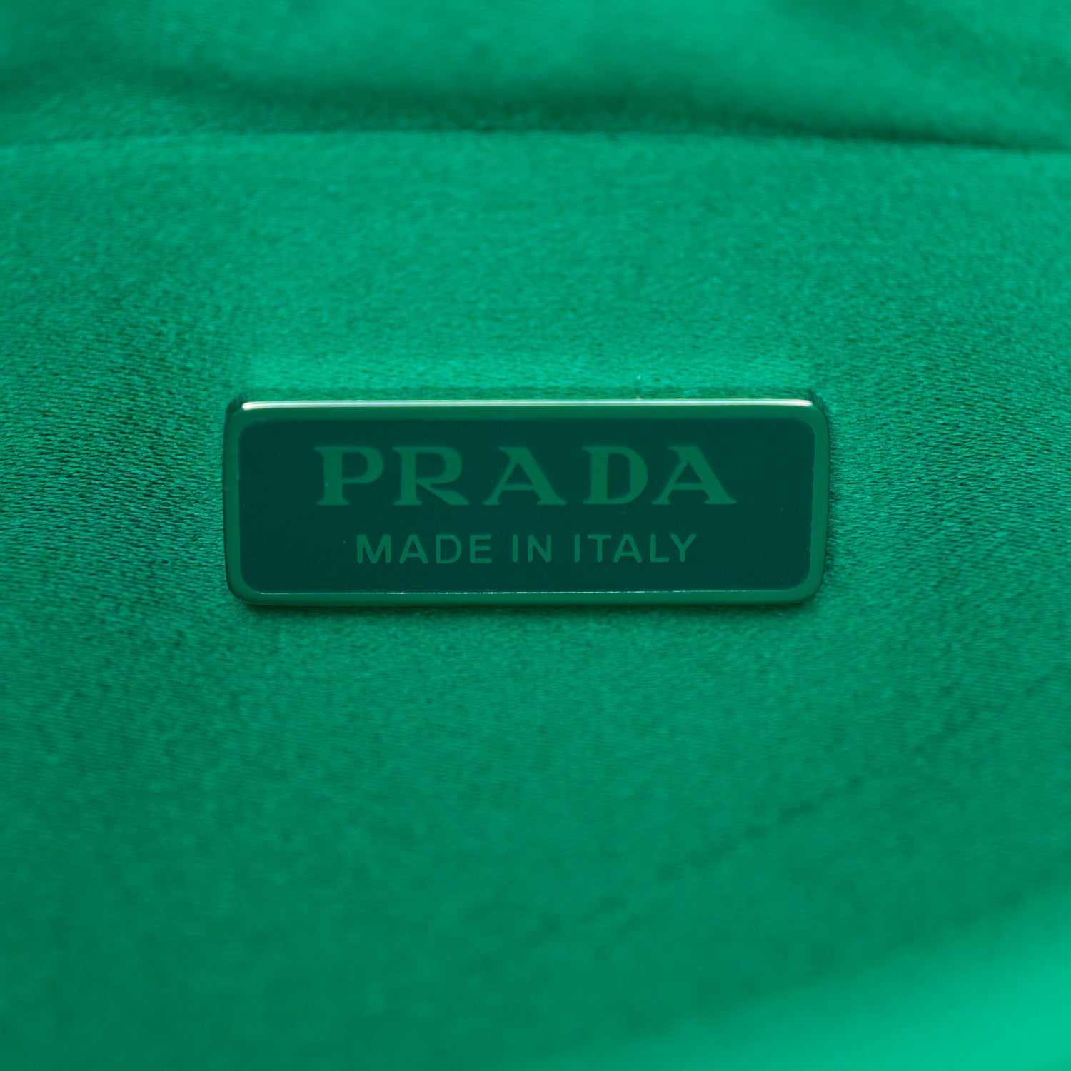 Prada Satin Crystal Cleo Adjustable Strap Shoulder Bag Mango 6 of 9