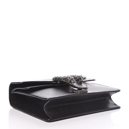Gucci Calfskin Mini Dionysus Shoulder Bag Black 4 of 13