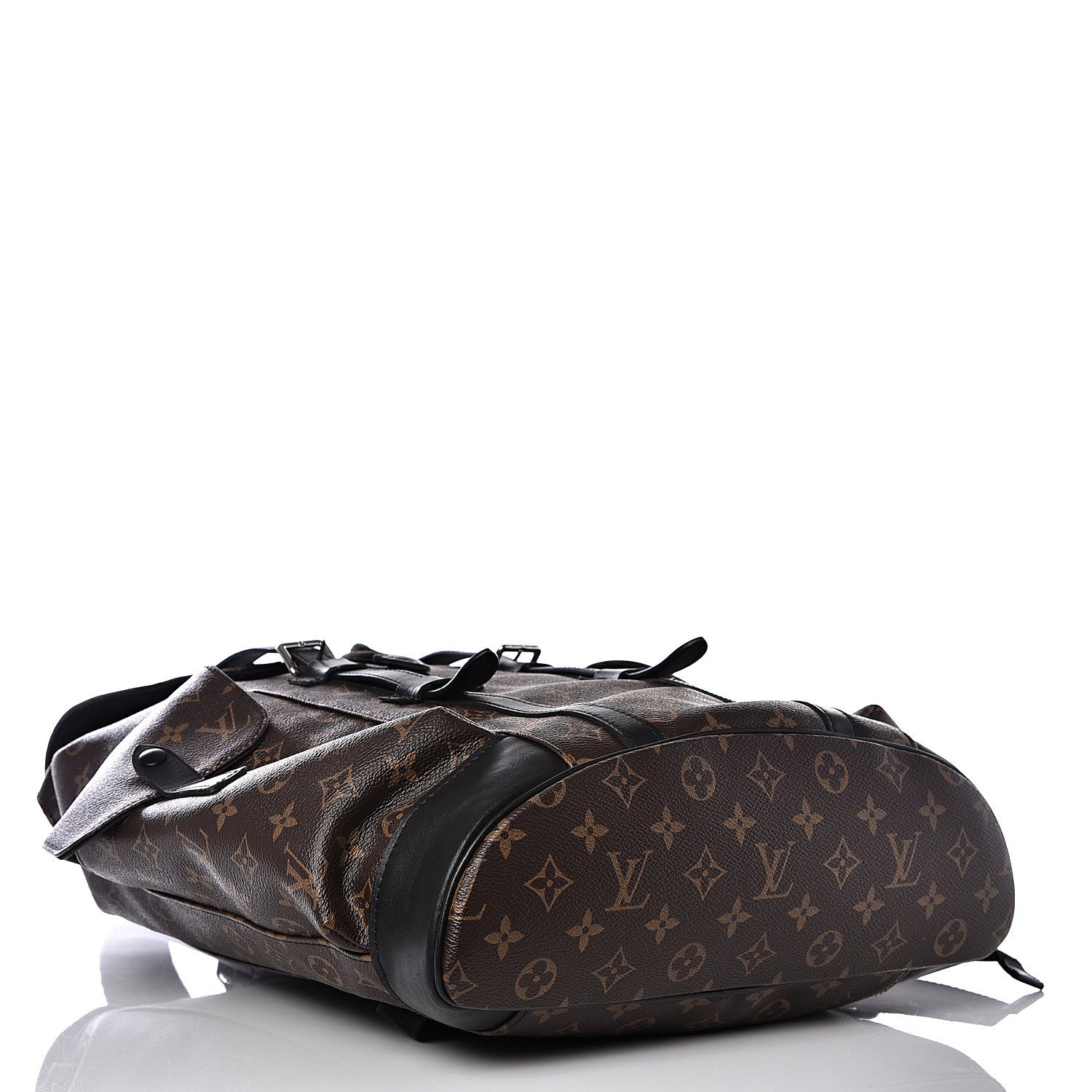 Louis Vuitton Monogram Macassar Christopher PM Backpack 3 of 13