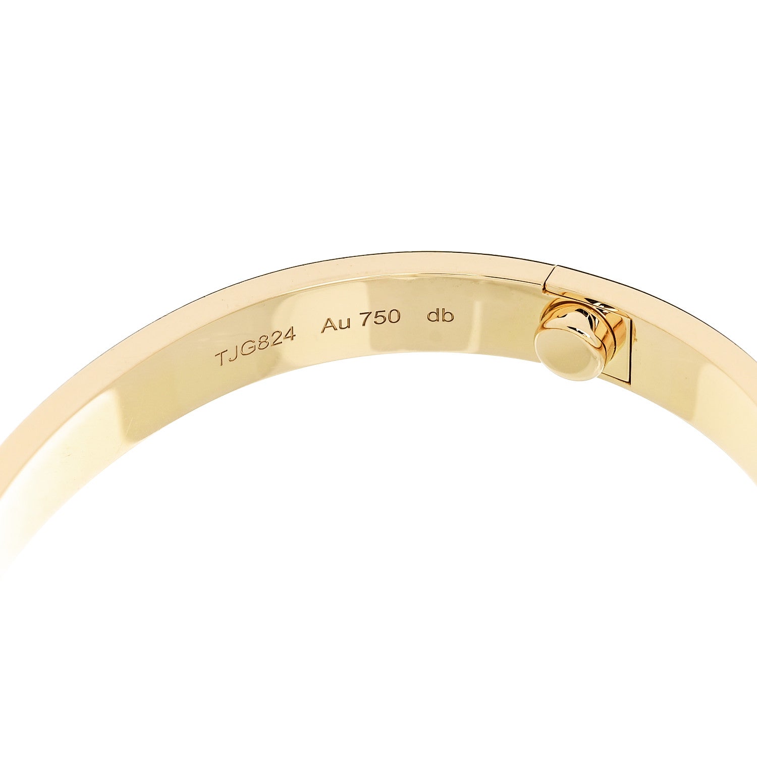 Cartier 18K Yellow Gold LOVE Bracelet 16 7 of 9