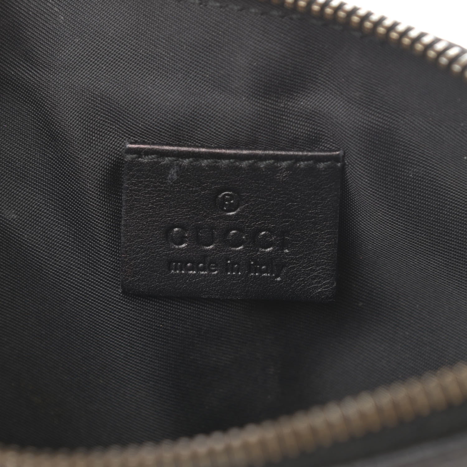 Gucci Guccissima Babouska Wristlet Black 6 of 11