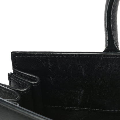 Saint Laurent Calfskin Nano Sac de Jour Black 10 of 12