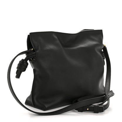 Loewe Calfskin Mini Flamenco Knot Clutch Black 3 of 11