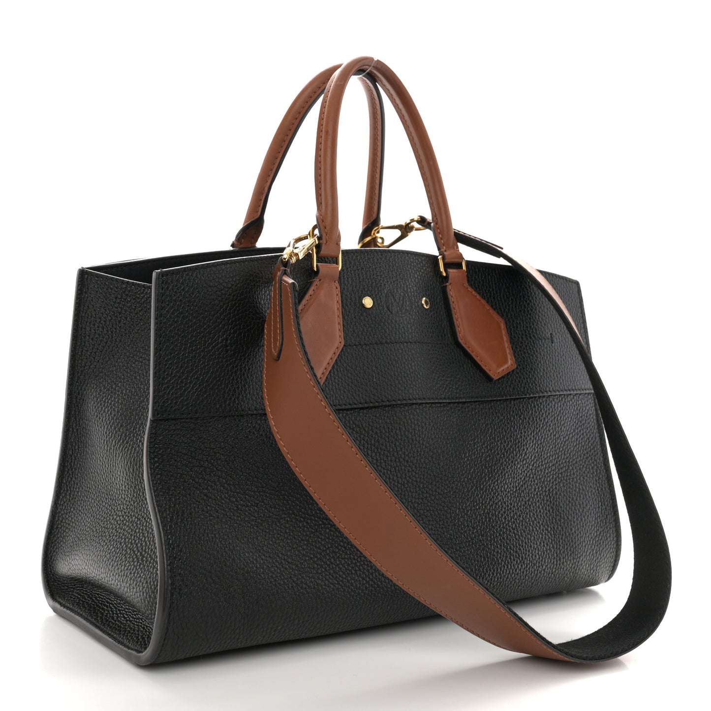 Calfskin City Steamer EW Black Gold