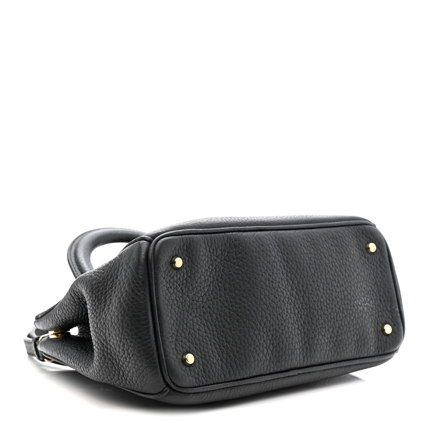 Christian Dior Bullcalf Small Diorissimo Tote Black Rose Indien 4 of 12