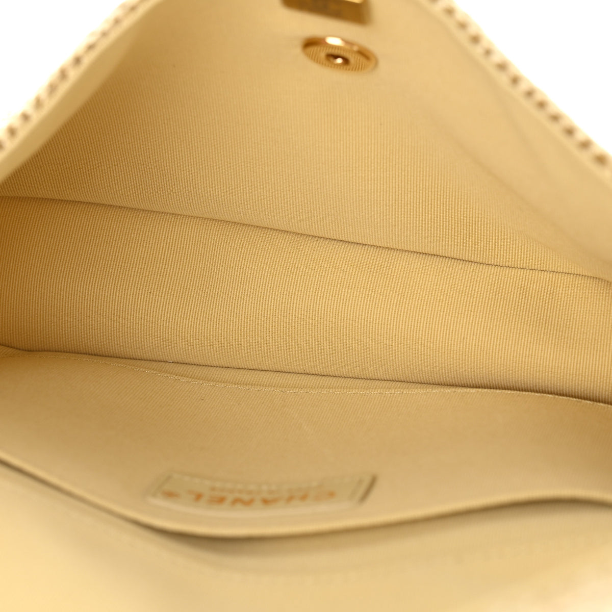 Chanel Braided Raffia Small Coco Beach Flap Beige 5 of 11