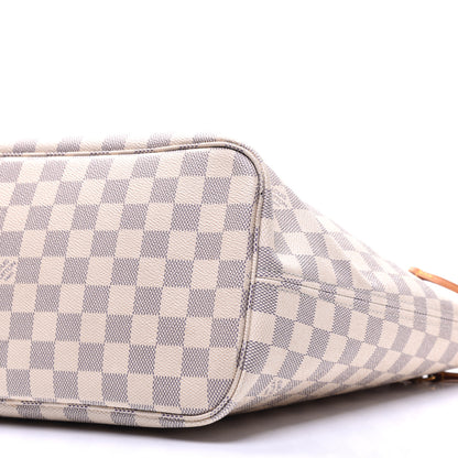 Louis Vuitton Damier Azur Neo Neverfull MM Rose Ballerine 8 of 8