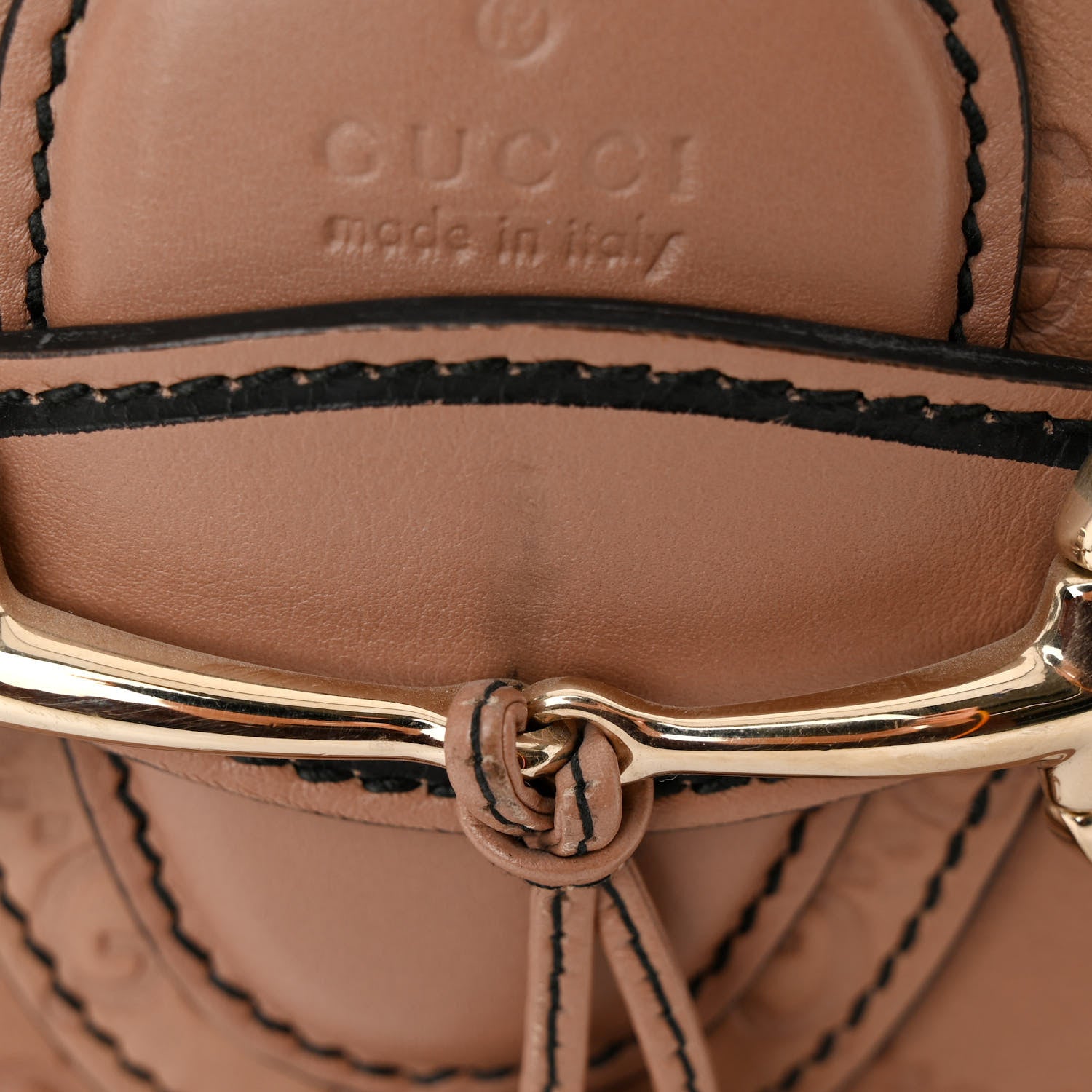 Gucci Guccissima Medium Emily Chain Shoulder Bag Camelia 12 of 12