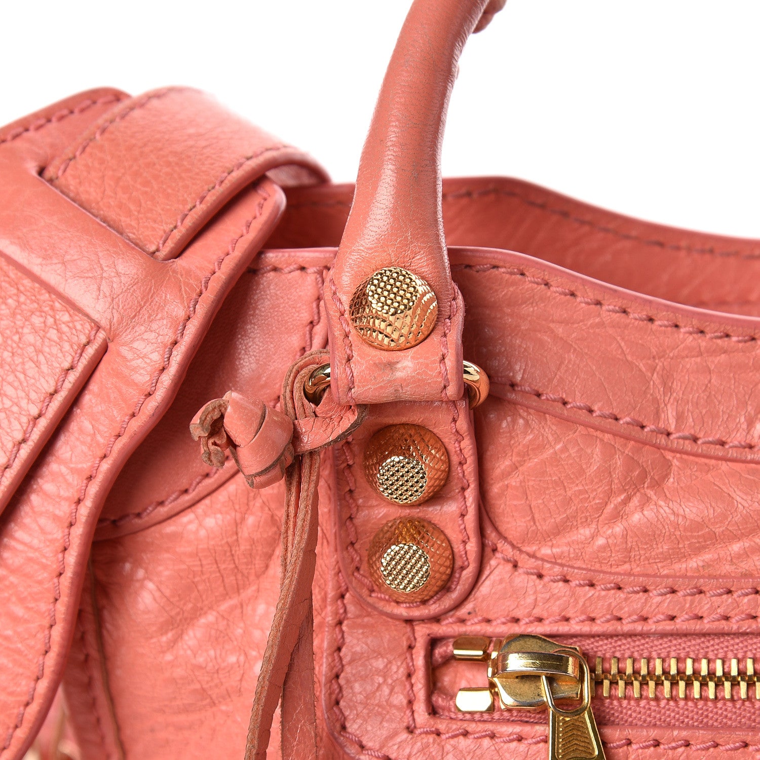 Balenciaga Agneau Giant 12 Gold Hardware Mini City Rose Azalee Rose Jaipur 17 of 20