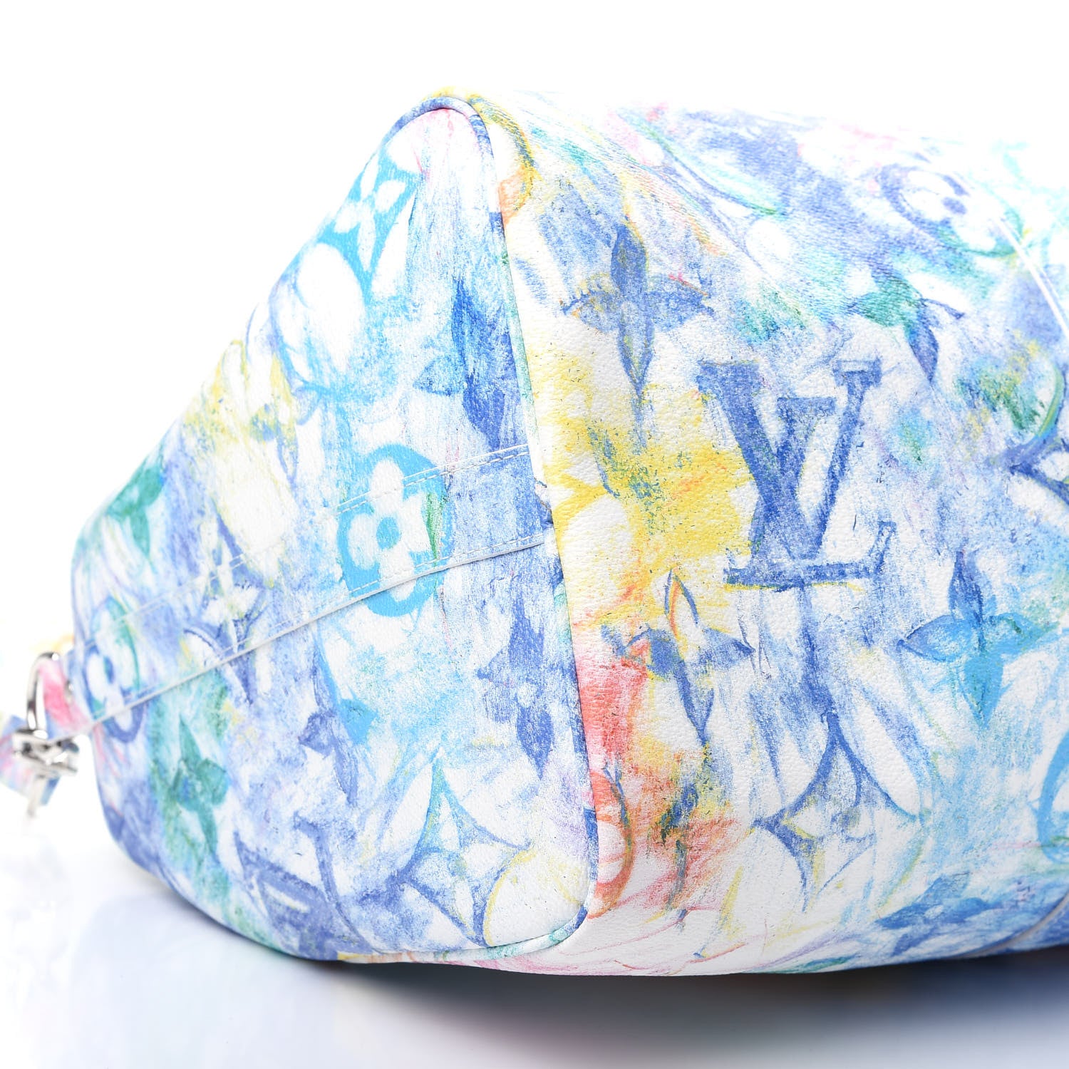 Louis Vuitton Monogram Pastel Colors Keepall Bandouliere 50 Multicolor 5 of 8