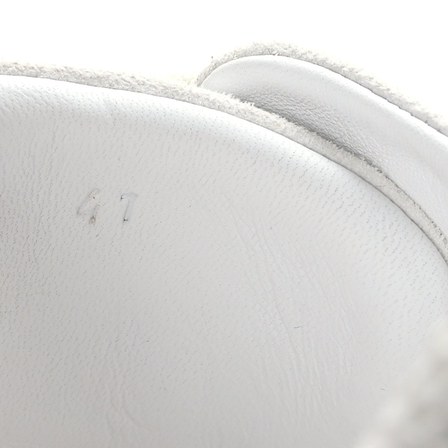 Air Mesh Suede Goatskin Bouncing Sneakers 41 White Orange Pink