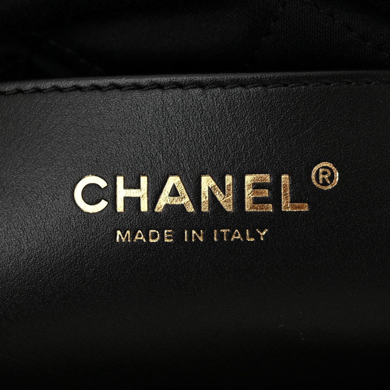 Chanel Shiny Caviar Quilted Monochrome Mini Chanel 22 Black 6 of 10
