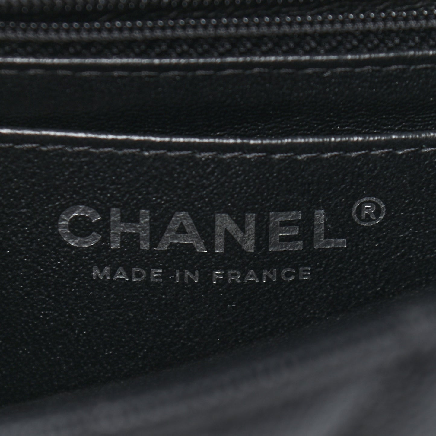 Caviar Quilted Mini Rectangular Flap Black