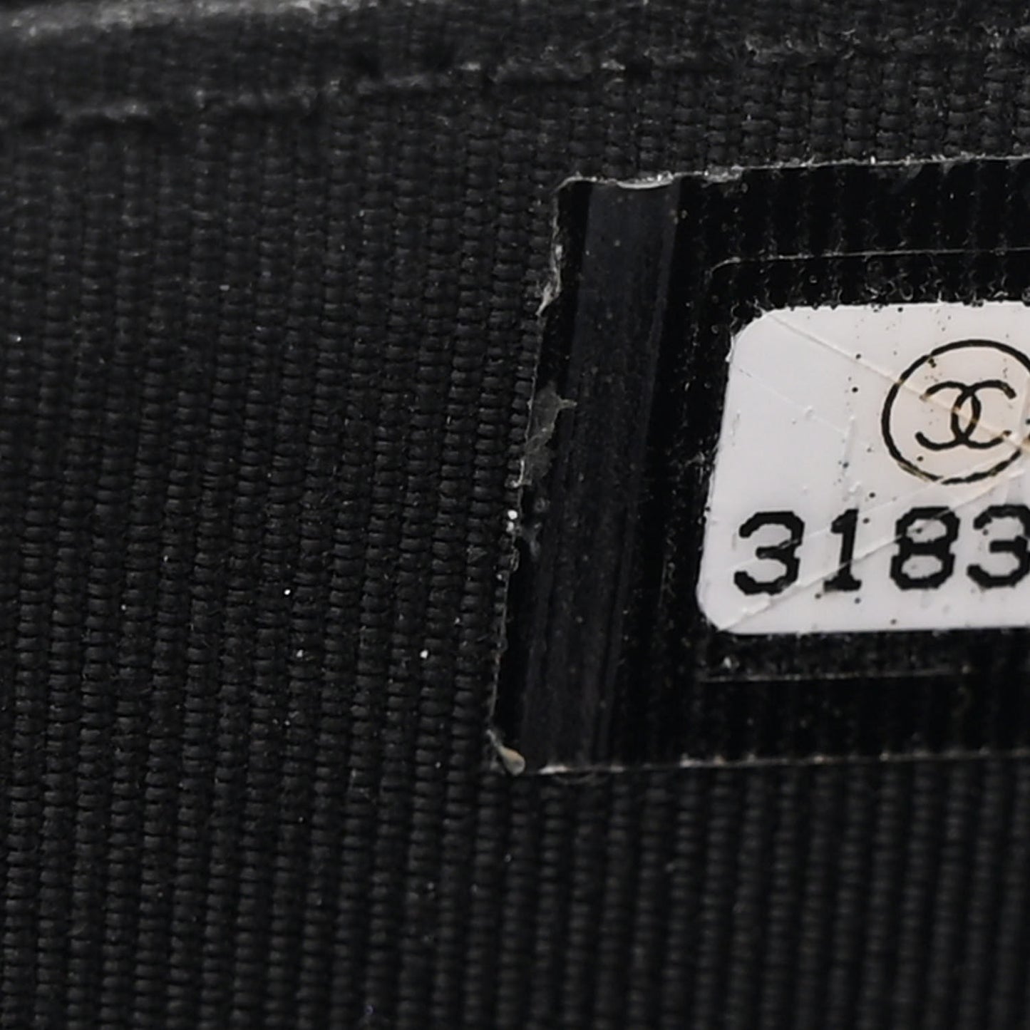 Goatskin Quilted Punk Essentials Vanity Case With Chain Black