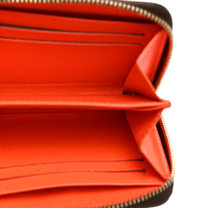 Louis Vuitton Monogram Graffiti Zippy Coin Purse Orange 5 of 9