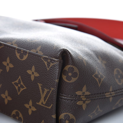 Louis Vuitton Monogram Tuileries Besace Caramel Rouge 10 of 12