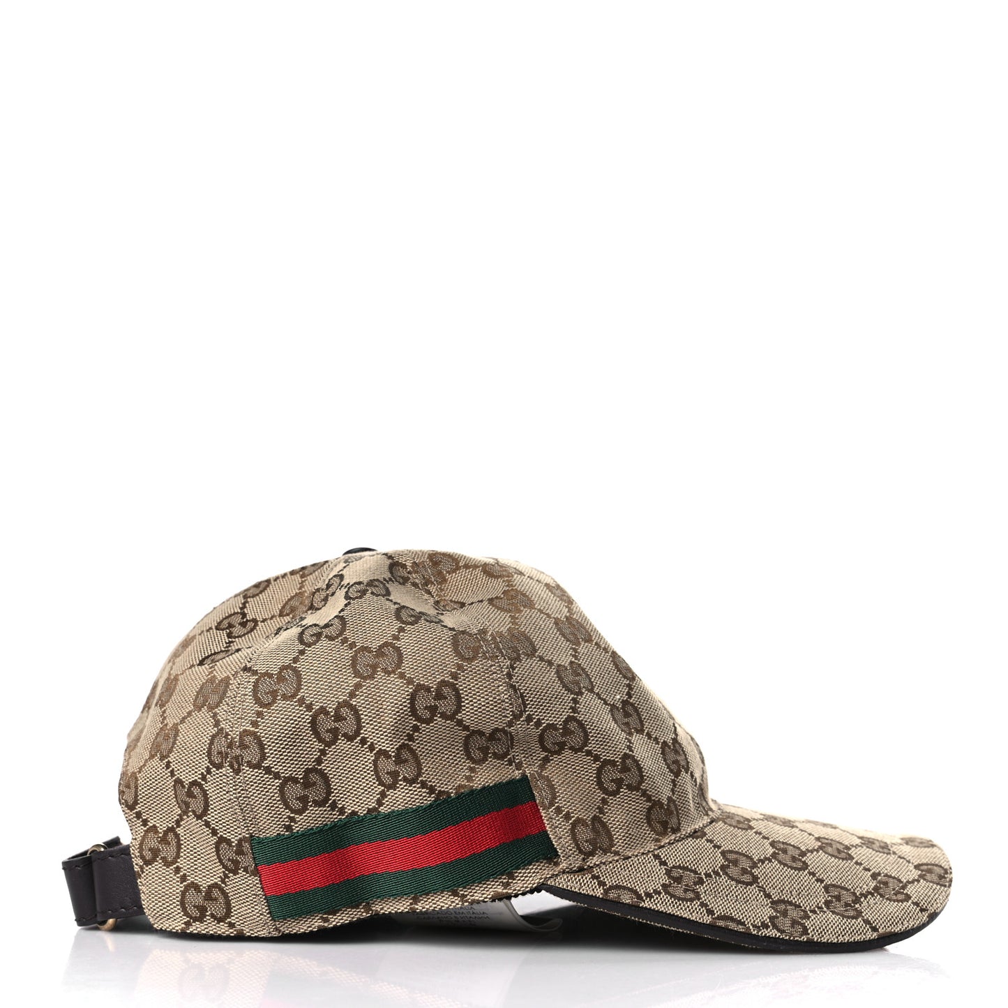 Monogram Web Baseball Hat S Beige Cocoa