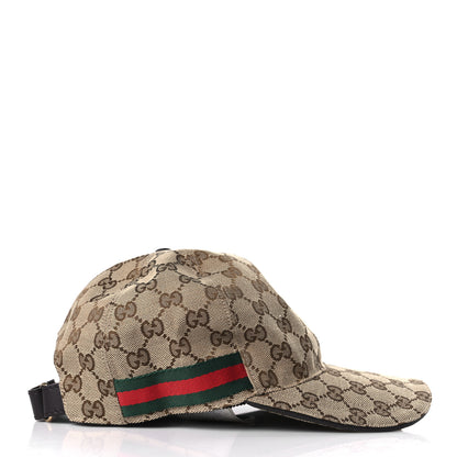 Gucci Monogram Web Baseball Hat S Beige Cocoa 4 of 8