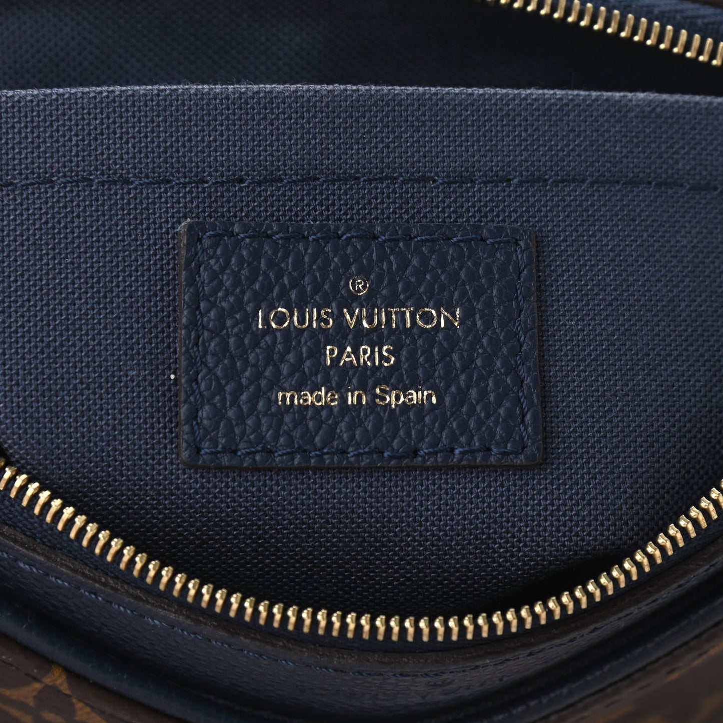 Monogram Pallas Clutch Blue Marine