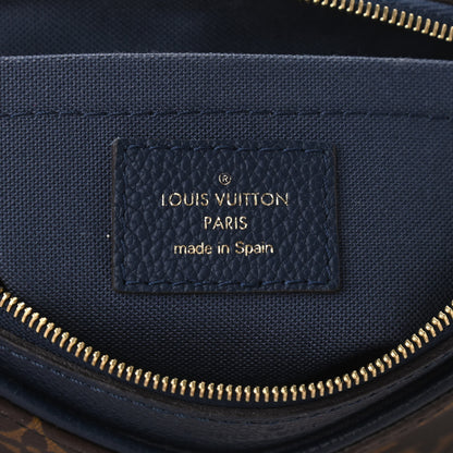 Louis Vuitton Monogram Pallas Clutch Blue Marine 10 of 12