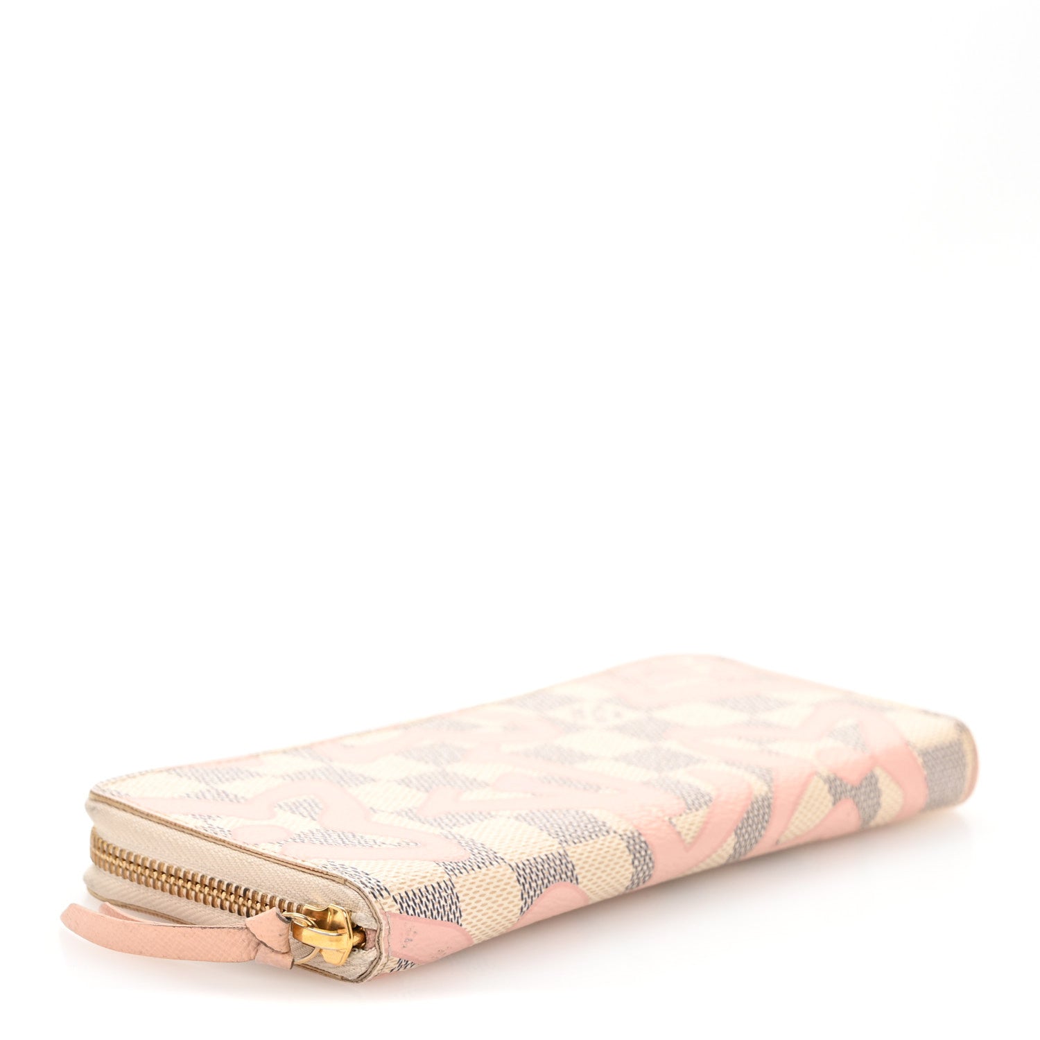 Louis Vuitton Damier Azur Tahitienne Clemence Wallet 4 of 11